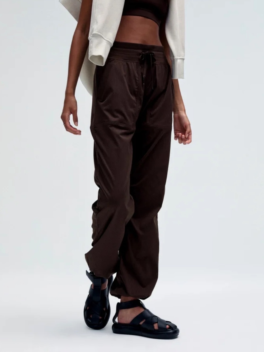 lululemon athletica Dance Studio Mid-Rise Pant Regular Brown 8